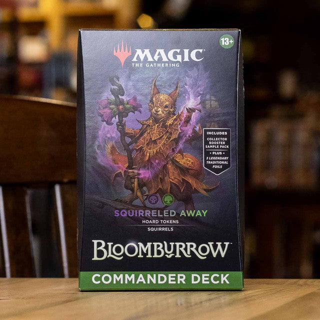 Magic The Gathering-Bloomburrow - SQUIRRELED AWAY Commander Deck Sealed