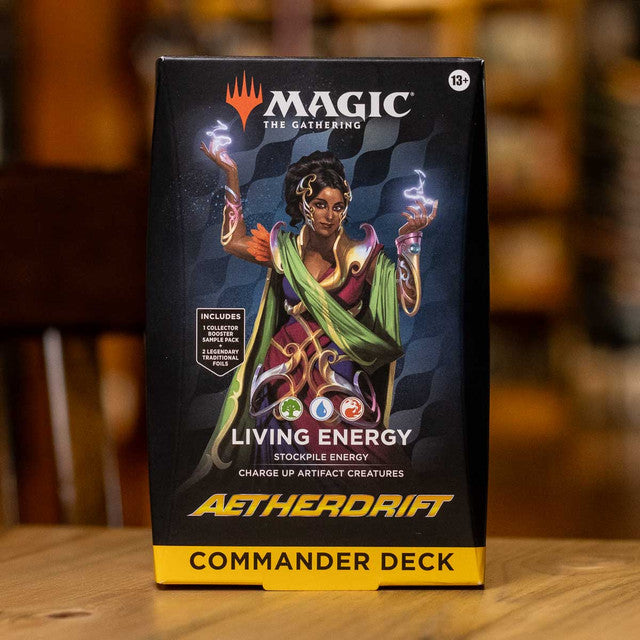 Magic: The Gathering-Aetherdrift Commander Deck - Living Energy