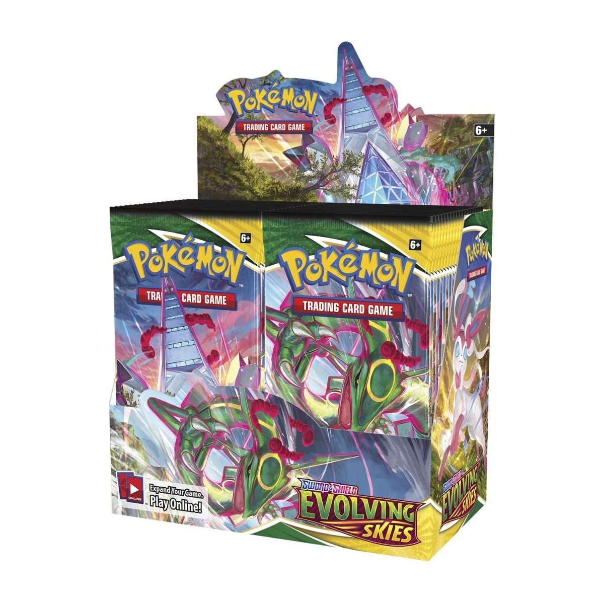 Hot Sale-pokemon-Sword & Shield-Evolving Skies Booster Display Box (36 Packs)