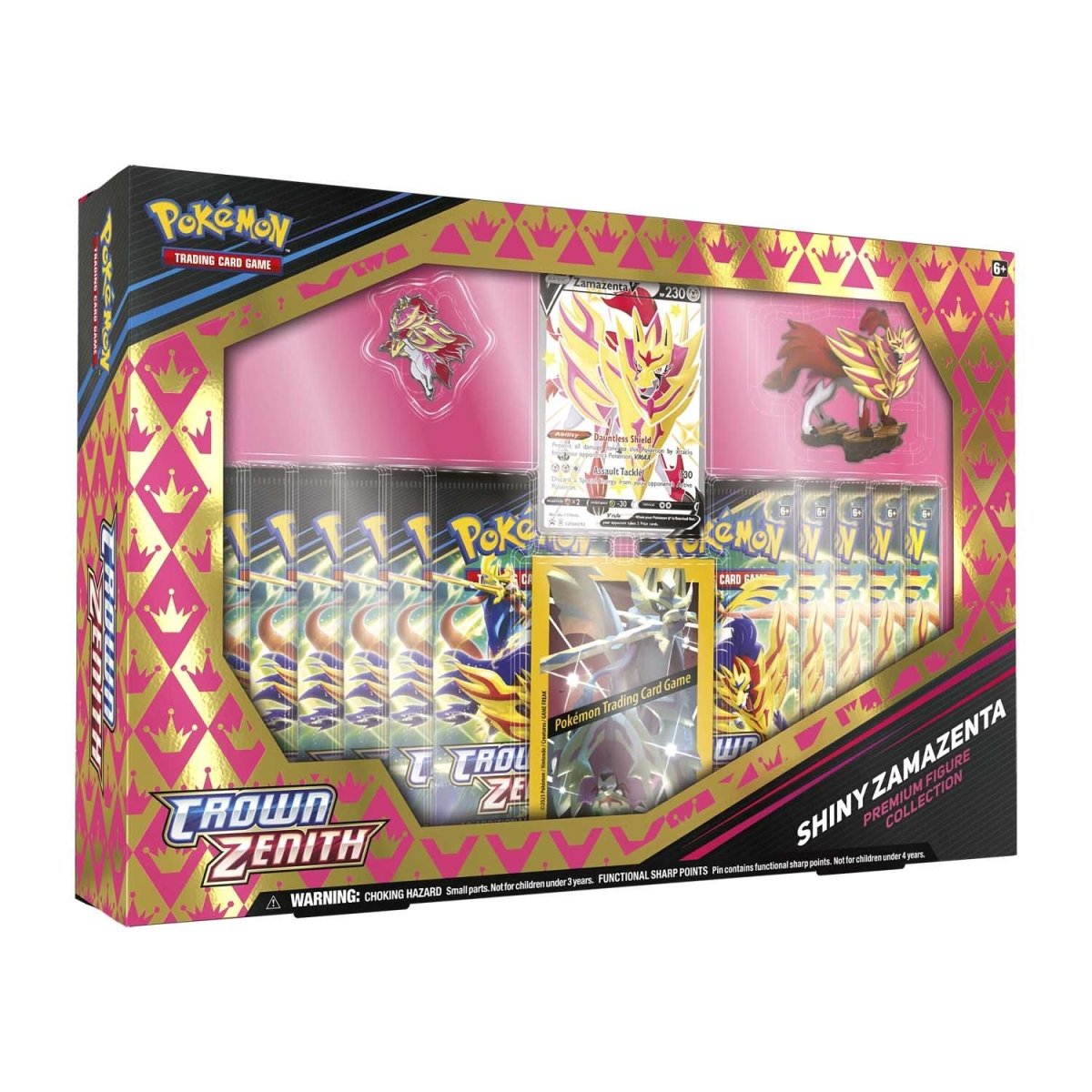 Hot Sale-pokemon-Crown Zenith Premium Figure Collection (Shiny Zamazenta)