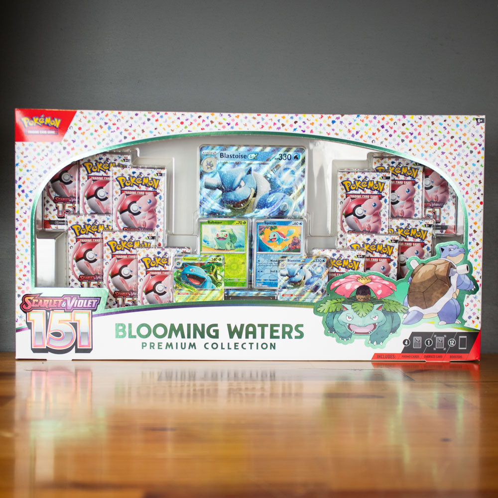 Hot Sale-pokemon 151 Blooming Waters Premium Collection