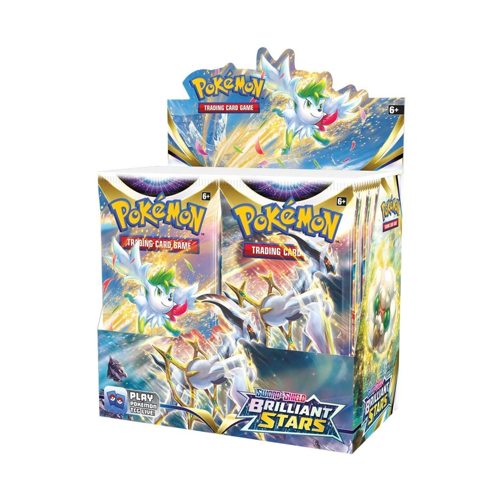 Hot Sale-pokemon-Sword & Shield-Brilliant Stars Booster Display Box (36 Packs)