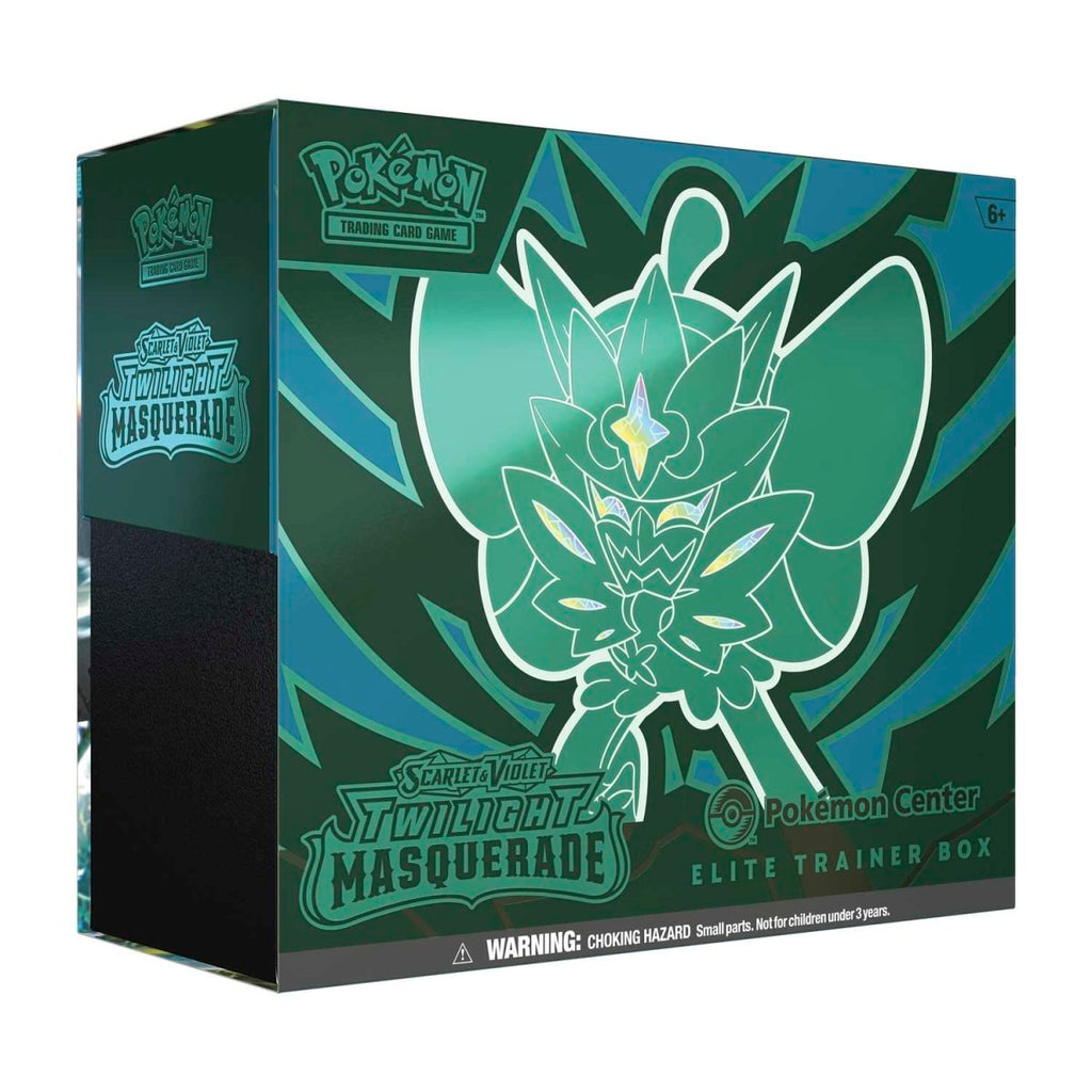 Hot Sale-pokemon-Scarlet & Violet-Twilight Masquerade Pokémon Center Elite Trainer Box