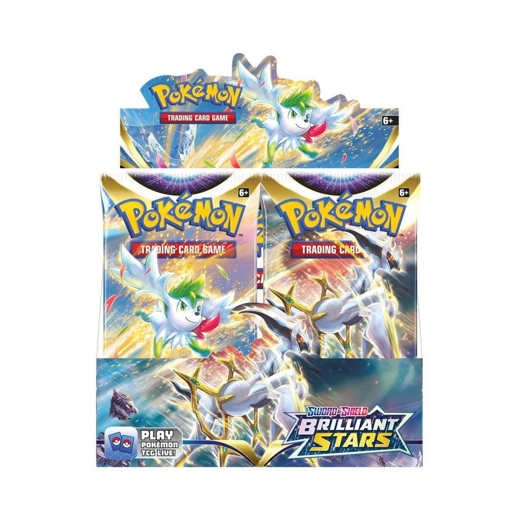 Hot Sale-pokemon-Sword & Shield-Brilliant Stars Booster Display Box (36 Packs)