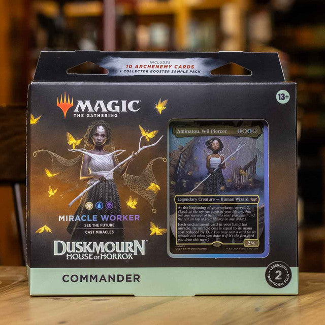 Magic: The Gathering-Duskmourn: House of Horror Commander Deck - Miracle Worker