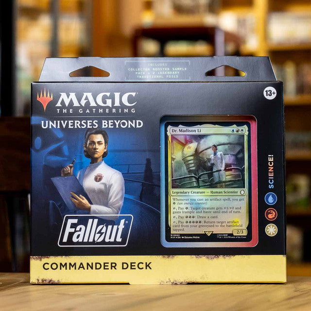Hot Sale-Magic the Gathering-Fallout Commander Deck - Science!