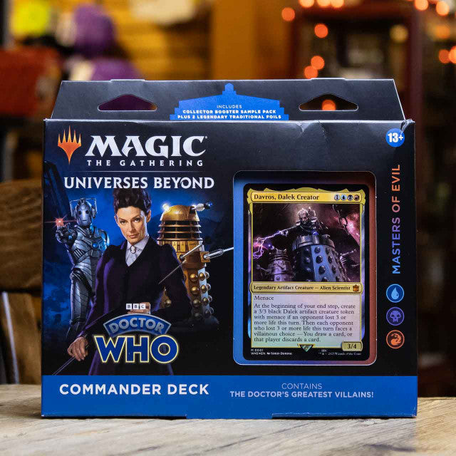 Hot Sale-Magic the Gathering Doctor Who Commander Deck - Masters of Evil