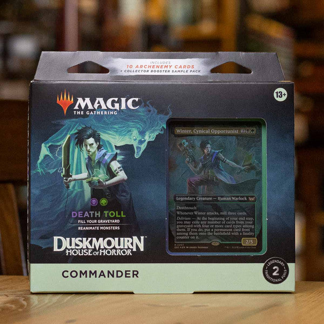 Magic: The Gathering Duskmourn: House of Horror Commander Deck - Death Toll