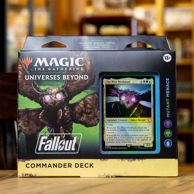 Hot Sale-Magic the Gathering-Fallout Commander Deck - Mutant Menace