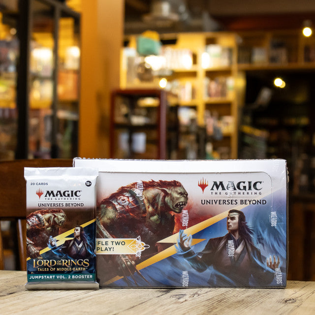 Hot Sale-Magic the Gathering The Lord of the Rings: Tales of Middle-earth Jumpstart Vol. 2 Boosters