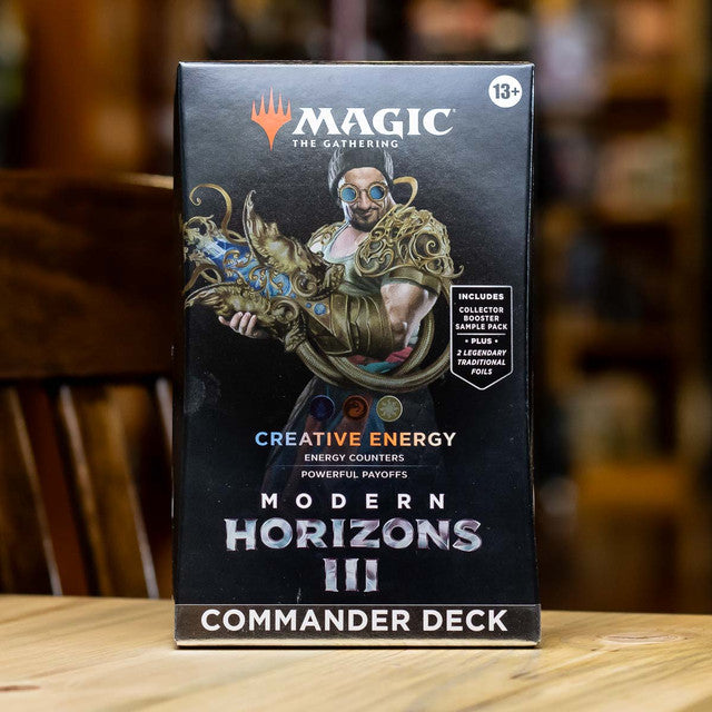 Hot Sale-Magic the Gathering-Modern Horizons 3 Commander Deck - Creative Energy