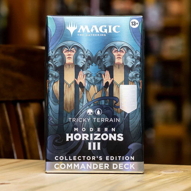 Hot Sale-Magic the Gathering Modern Horizons 3 Collector's Edition Commander Deck - Tricky Terrain