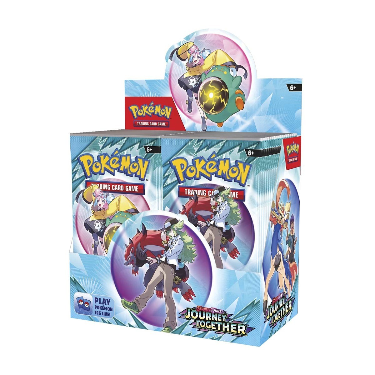 Hot Sale-pokemon-Scarlet & Violet-Journey Together Enhanced Booster Display Box (36 Packs & 1 Promo Card)