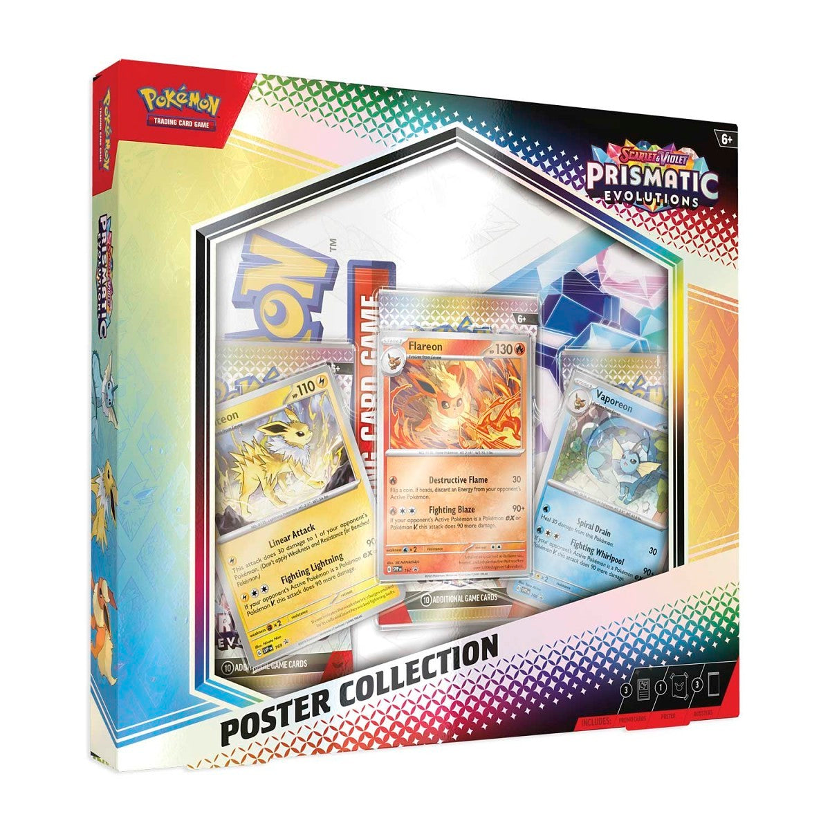 Hot Sale-pokemon-Scarlet & Violet-Prismatic Evolutions Poster Collection