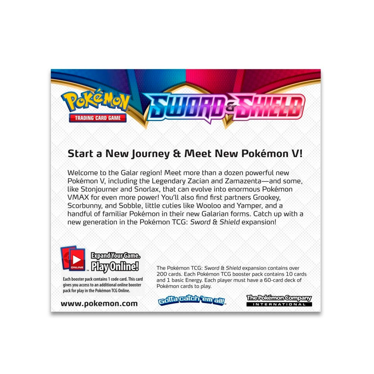Hot Sale-pokemon-Sword & Shield Booster Display Box (36 Packs)