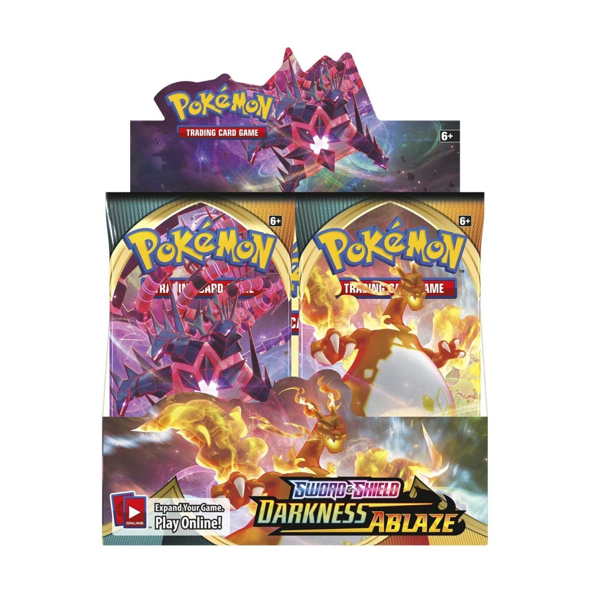 Hot Sale-pokemon-Sword & Shield-Darkness Ablaze Booster Display Box (36 Packs)