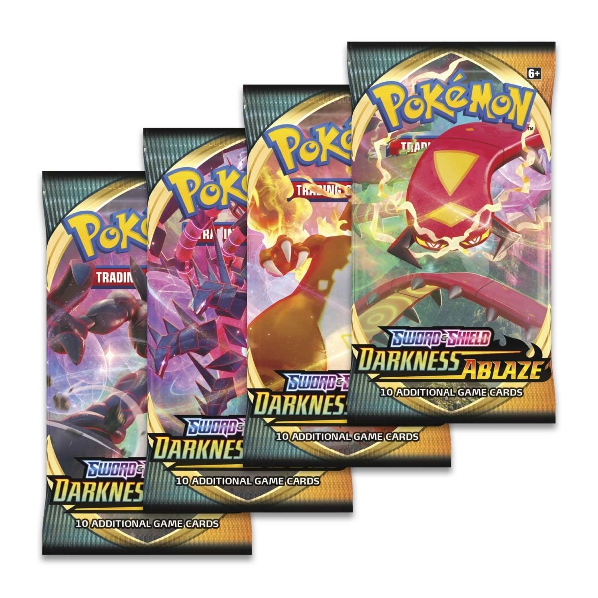 Hot Sale-pokemon-Sword & Shield-Darkness Ablaze Booster Display Box (36 Packs)