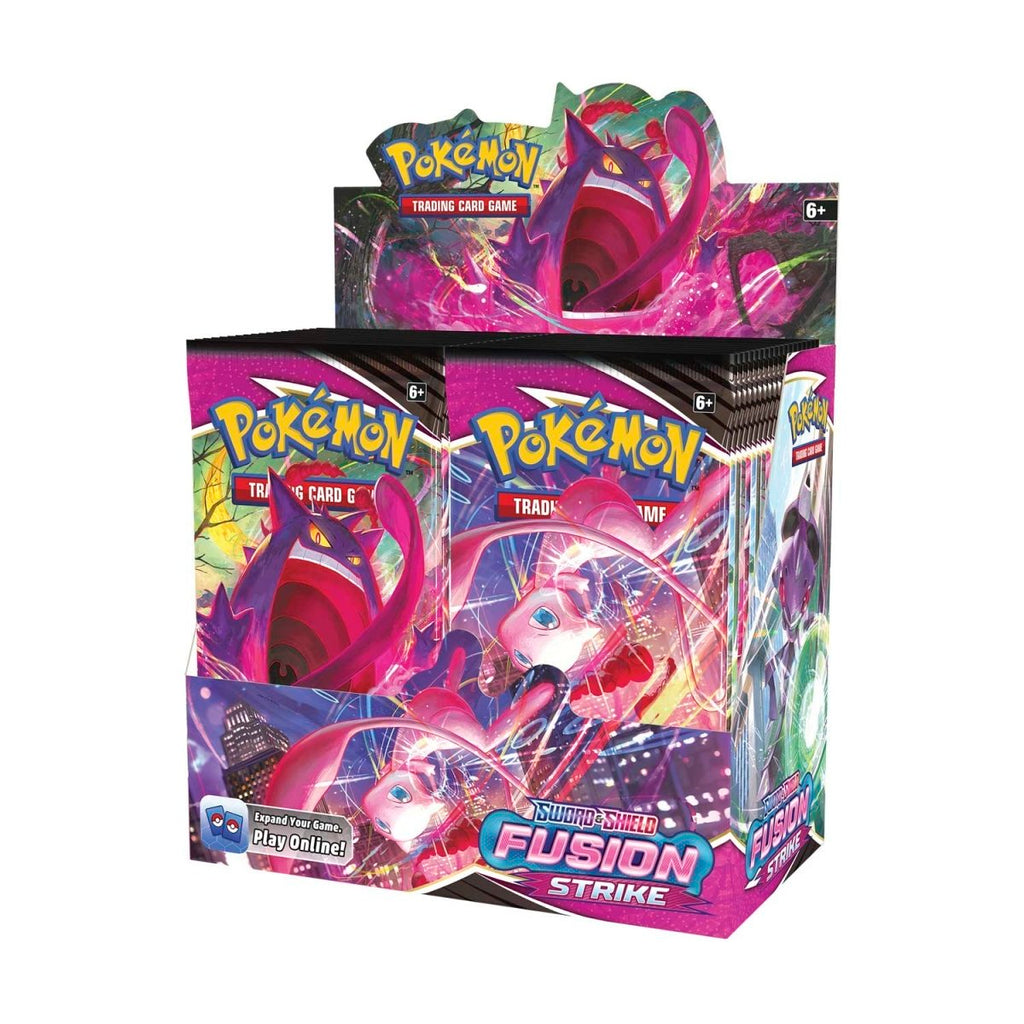 Hot Sale-pokemon-Sword & Shield-Fusion Strike Booster Display Box (36 Packs)