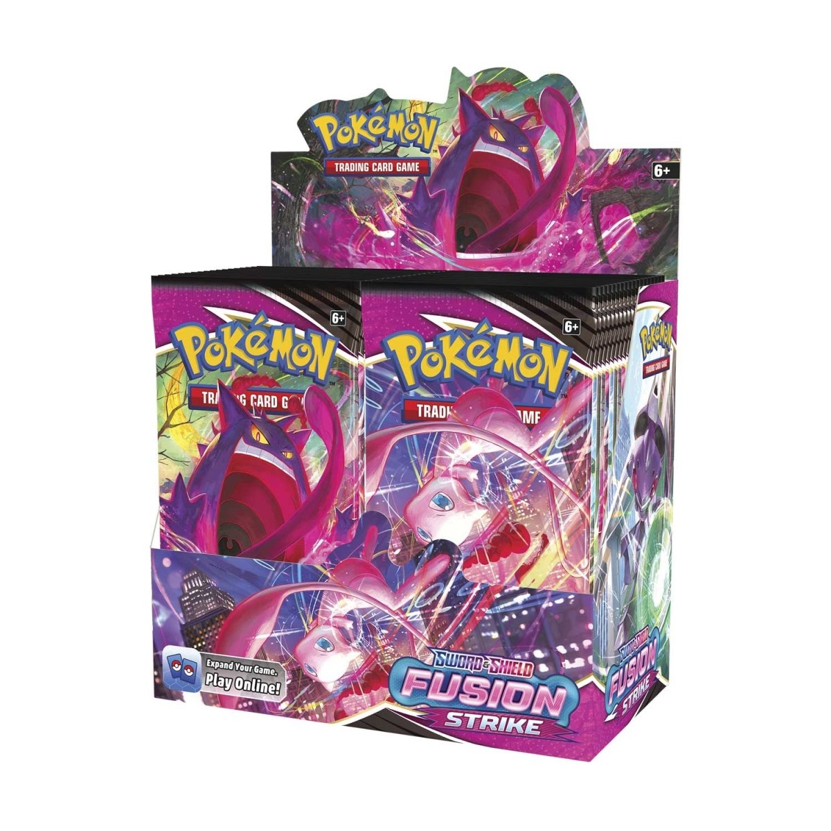 Hot Sale-pokemon-Sword & Shield-Fusion Strike Booster Display Box (36 Packs)