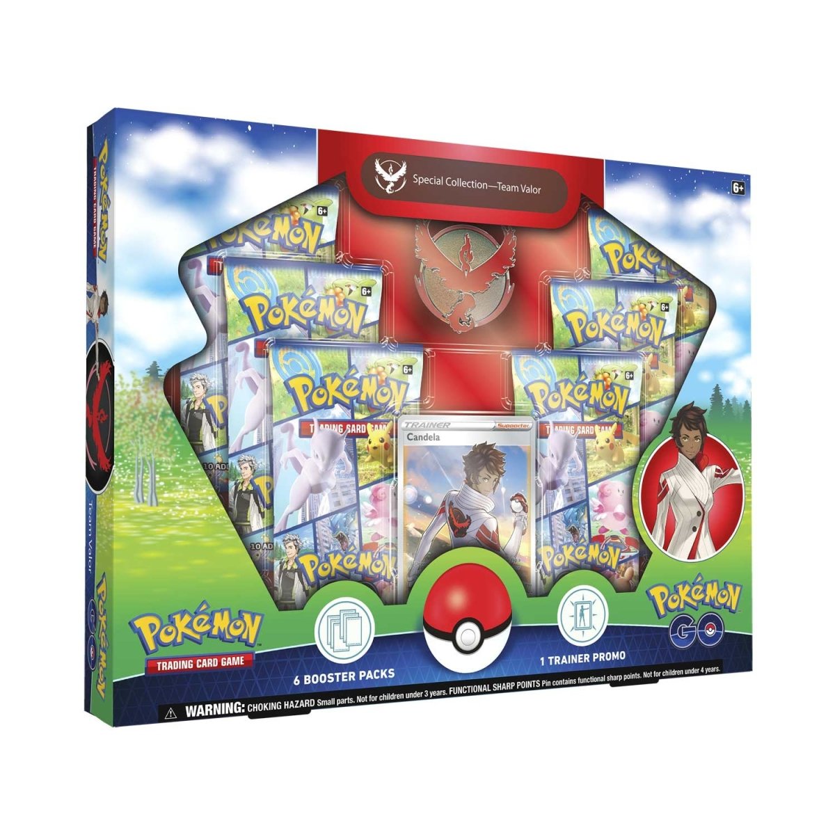 Hot Sale-pokemon-GO Special Collection (Team Valor)
