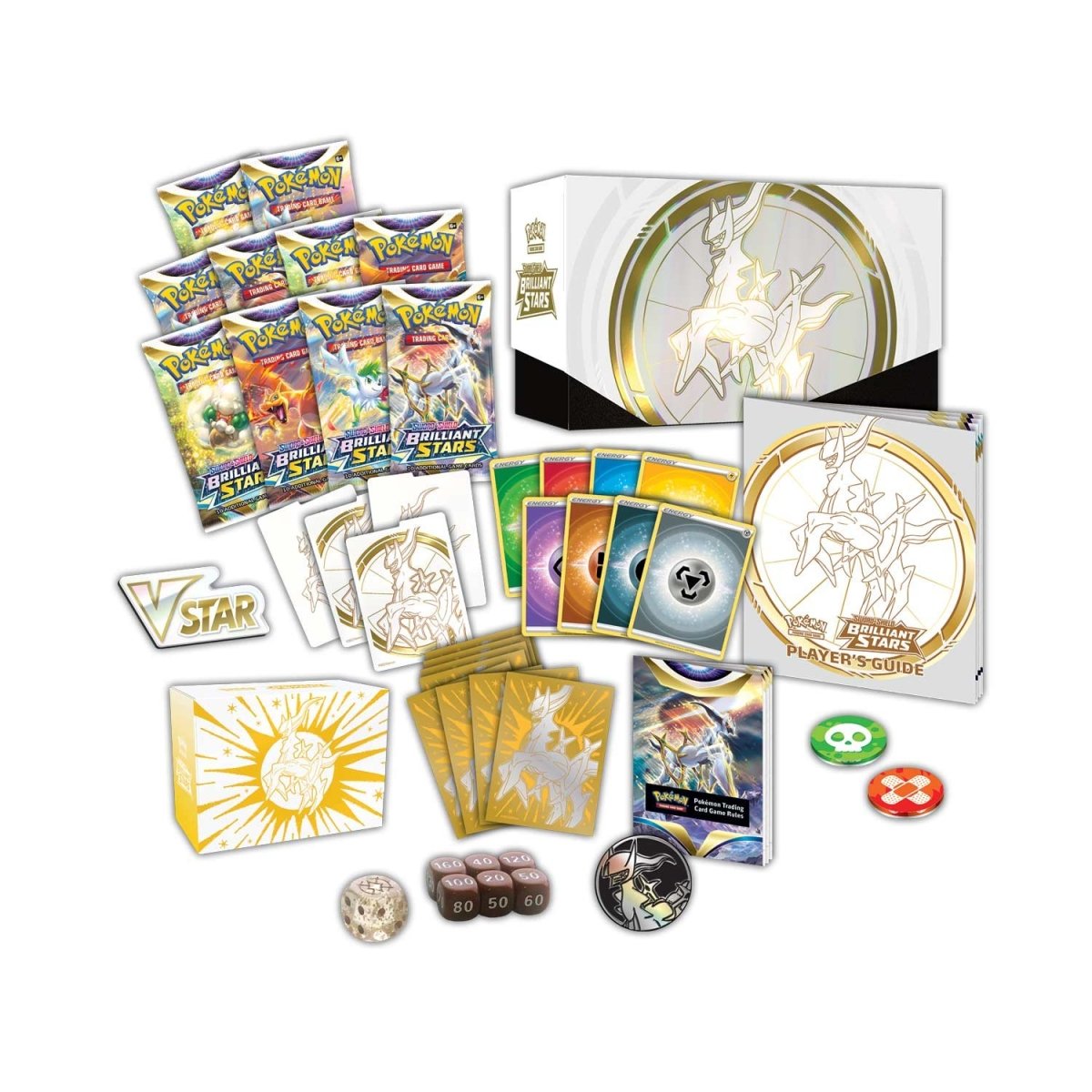 Hot Sale-pokemon-Sword & Shield-Brilliant Stars Pokémon Center Elite Trainer Box