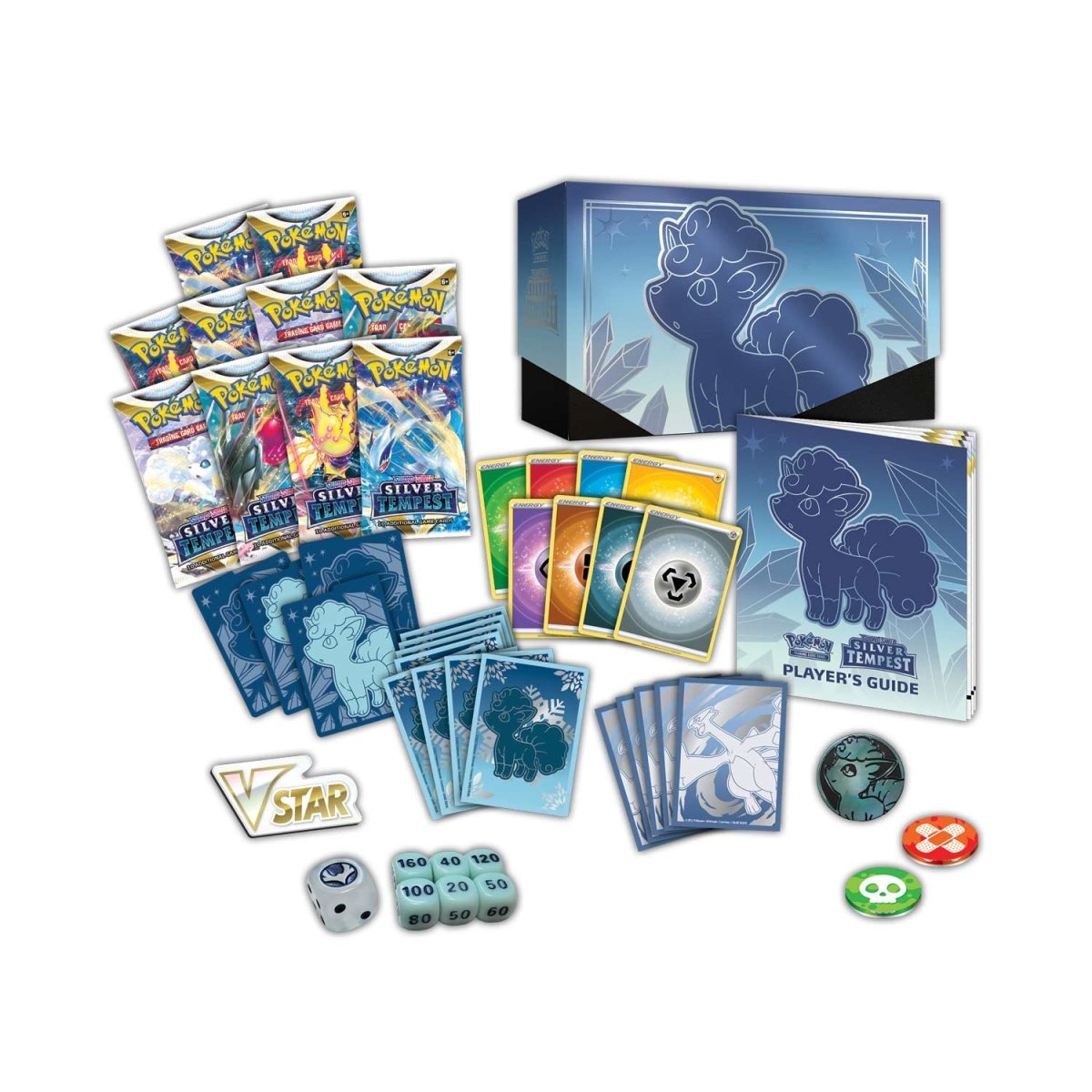 Hot Sale-pokemon Sword & Shield-Silver Tempest Center Elite Trainer Box