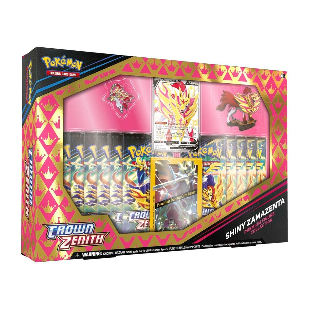 Hot Sale-pokemon-Crown Zenith Premium Figure Collection (Shiny Zamazenta)