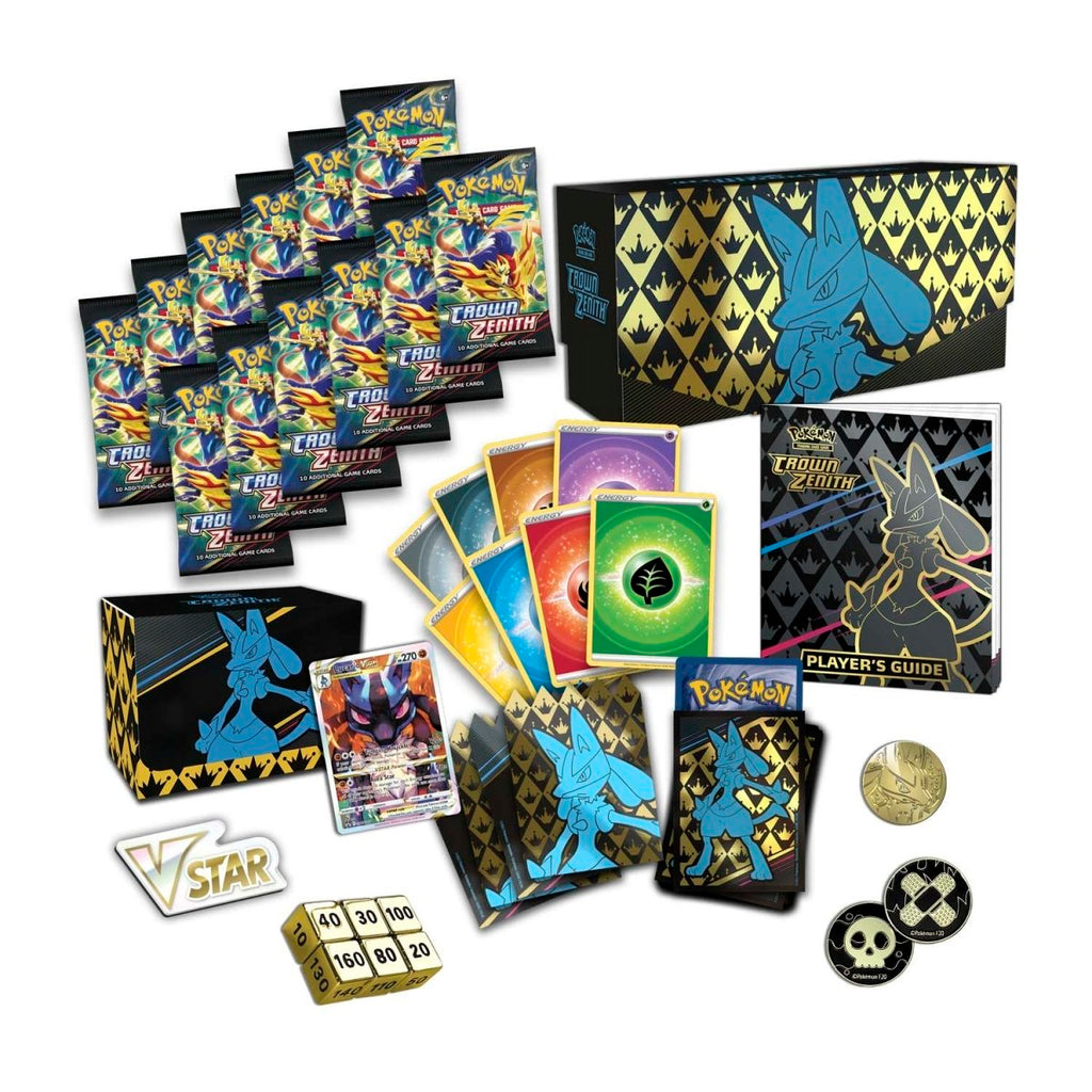 Hot Sale-pokemon-Crown Zenith Pokémon Center Elite Trainer Box Plus