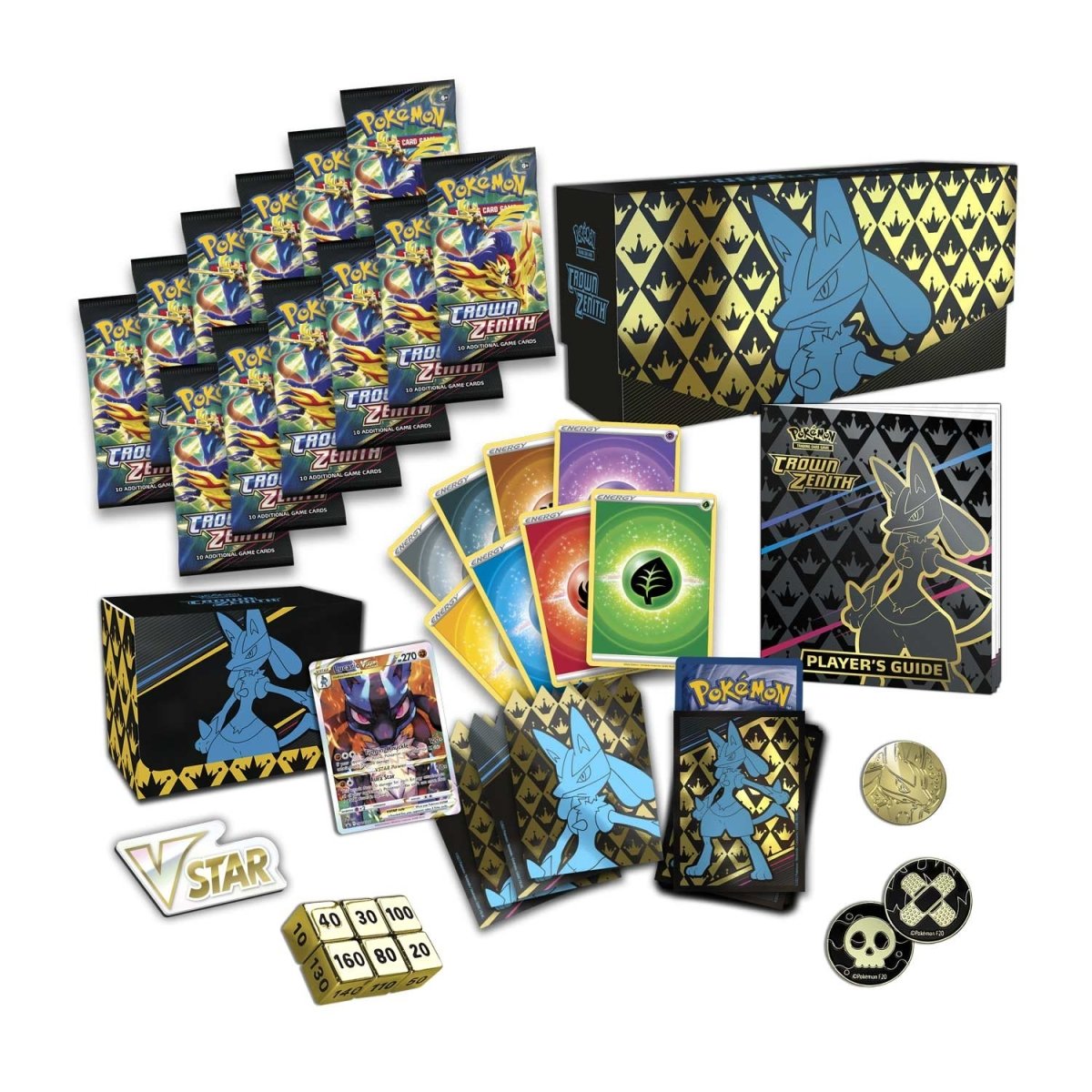 Hot Sale-pokemon-Crown Zenith Pokémon Center Elite Trainer Box Plus