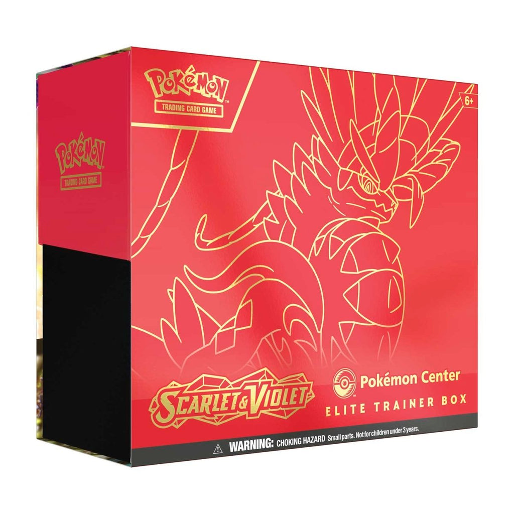 Hot Sale-pokemon-Scarlet & Violet  Center Elite Trainer Box (Koraidon)