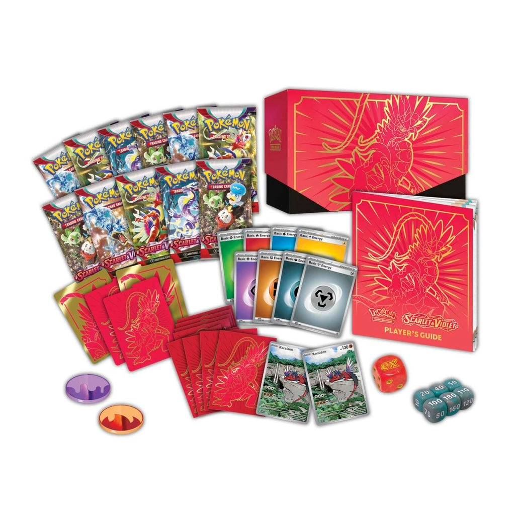 Hot Sale-pokemon-Scarlet & Violet  Center Elite Trainer Box (Koraidon)