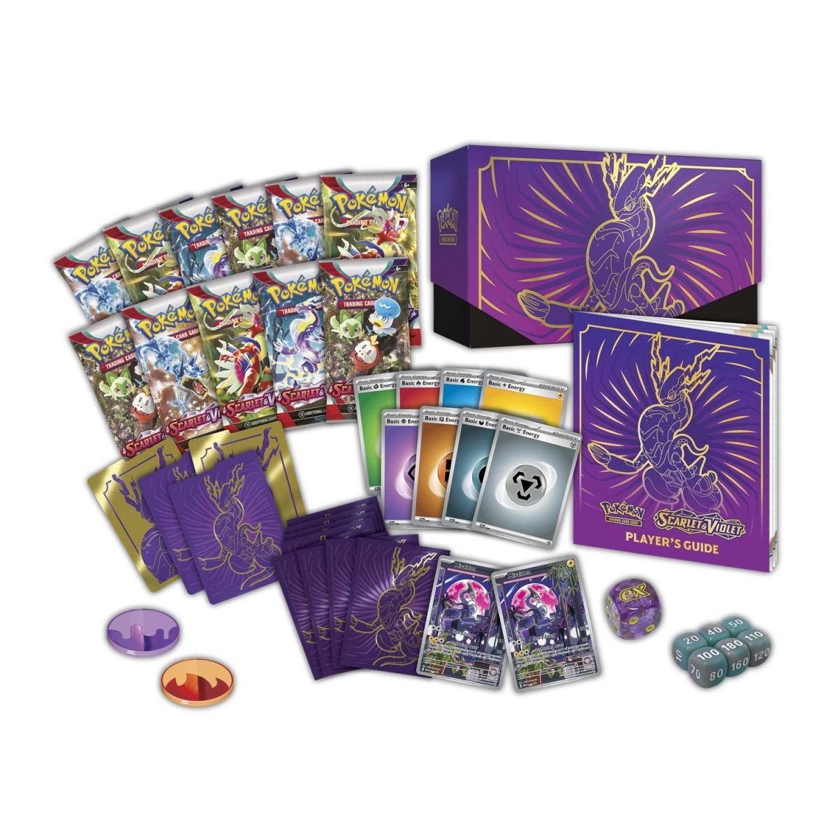 Hot Sale-pokemon-Scarlet & Violet Center Elite Trainer Box (Miraidon)