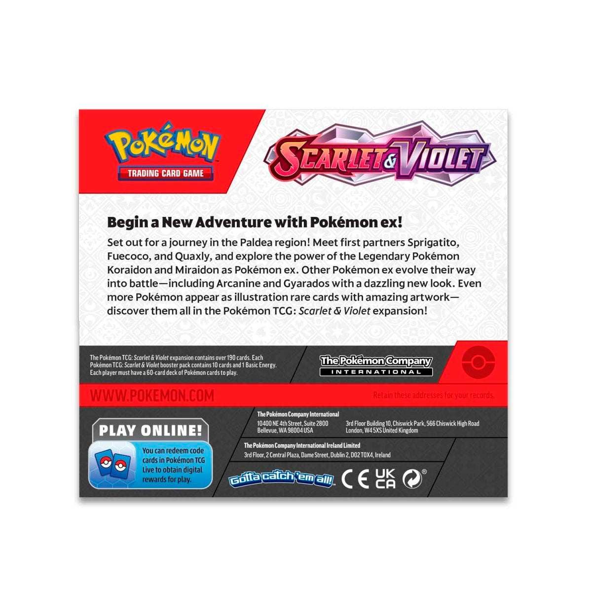 Hot Sale-pokemon-Scarlet & Violet Booster Display Box (36 Packs)