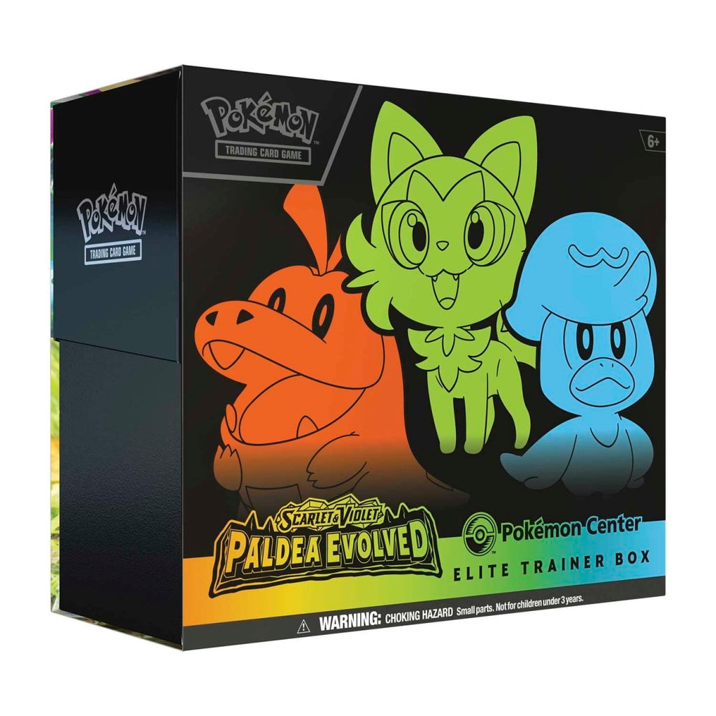 Hot Sale-pokemon-Scarlet & Violet-Paldea Evolved  Center Elite Trainer Box