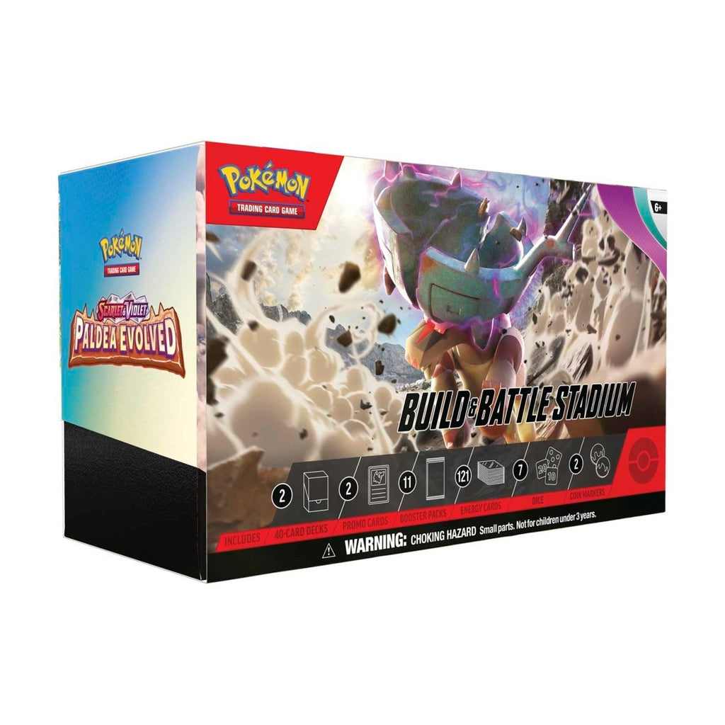 Hot Sale-pokemon-Scarlet & Violet-Paldea Evolved Build & Battle Stadium