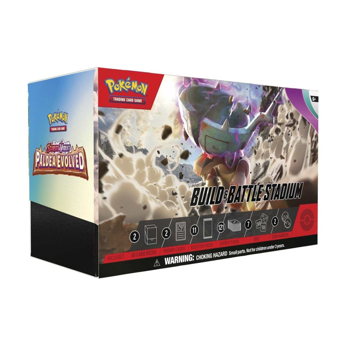 Hot Sale-pokemon-Scarlet & Violet-Paldea Evolved Build & Battle Stadium