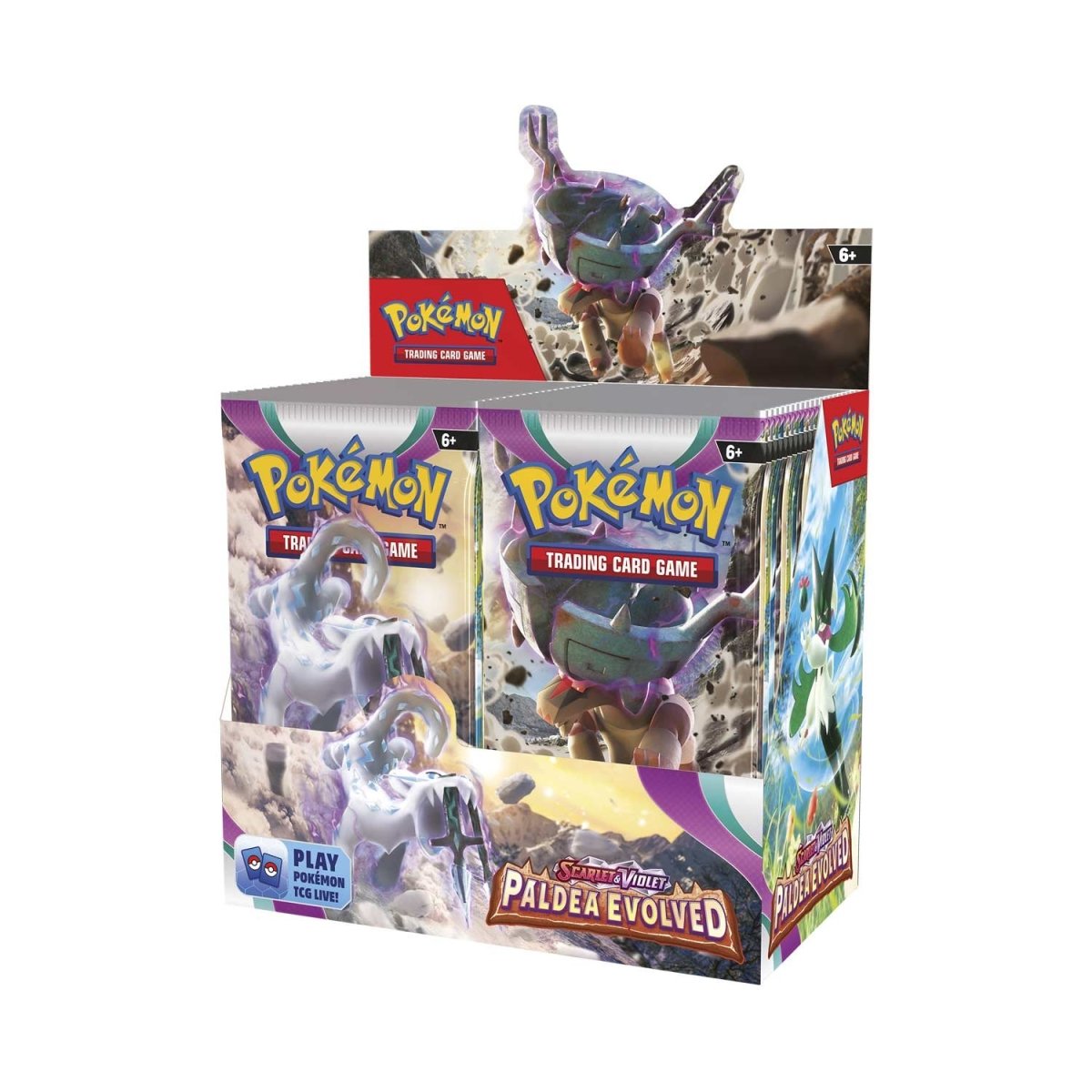 Hot Sale-pokemon-Scarlet & Violet-Paldea Evolved Booster Display Box (36 Packs)