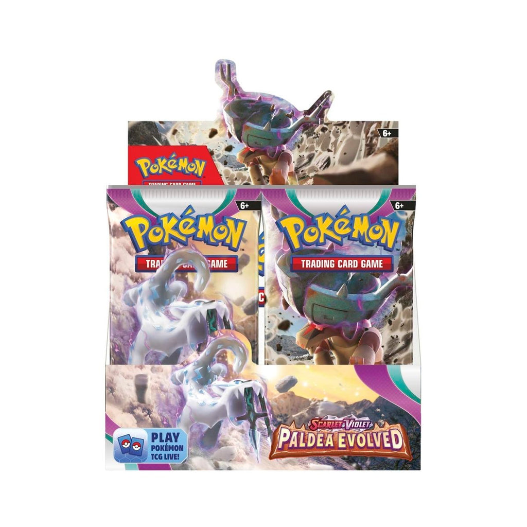 Hot Sale-pokemon-Scarlet & Violet-Paldea Evolved Booster Display Box (36 Packs)