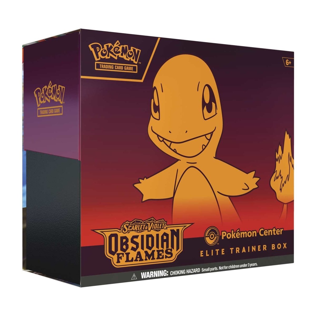 Hot Sale-pokemon-Scarlet & Violet-Obsidian Flames Center Elite Trainer Box