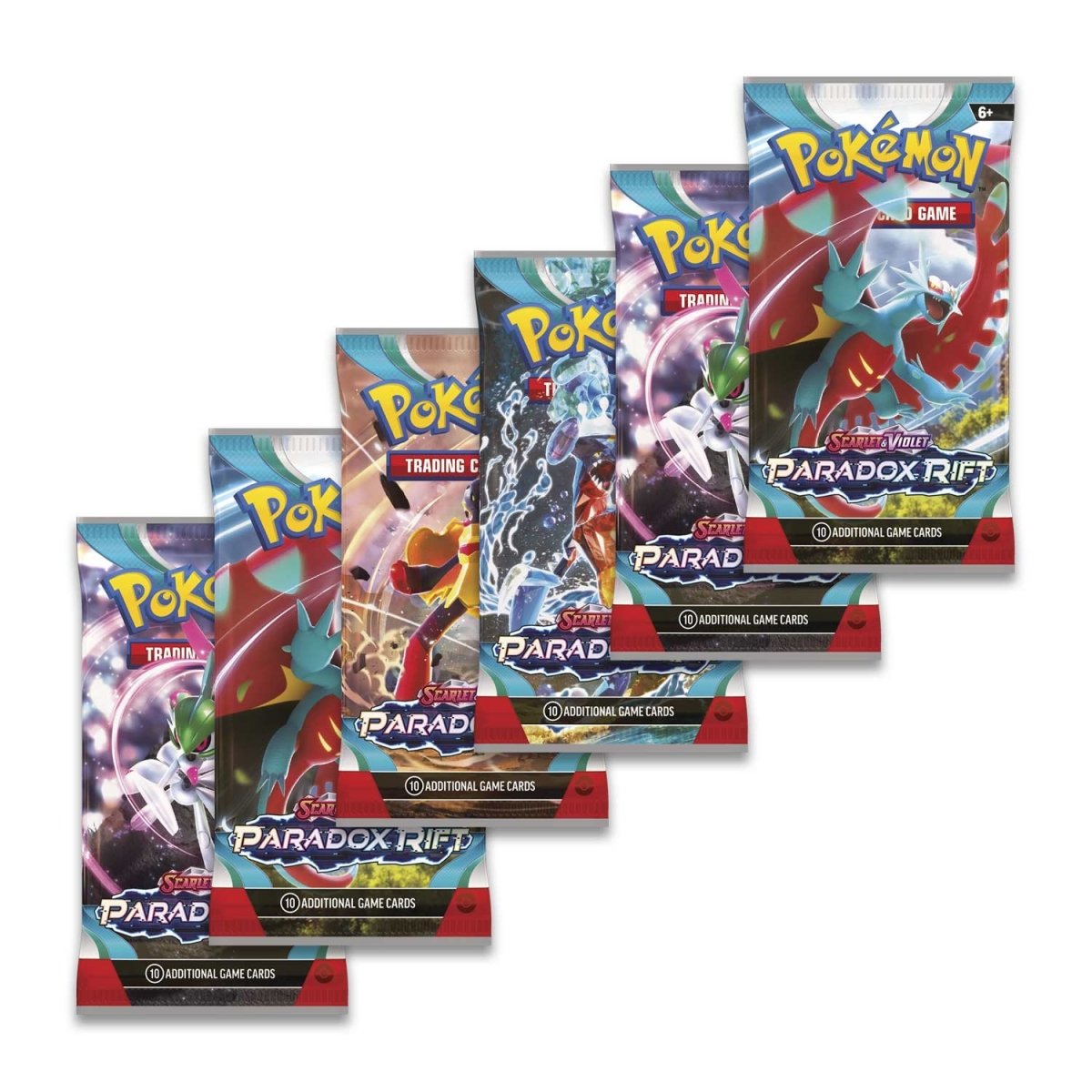 Hot Sale-pokemon-Scarlet & Violet-Paradox Rift Sleeved Booster Bundle (6 Packs)