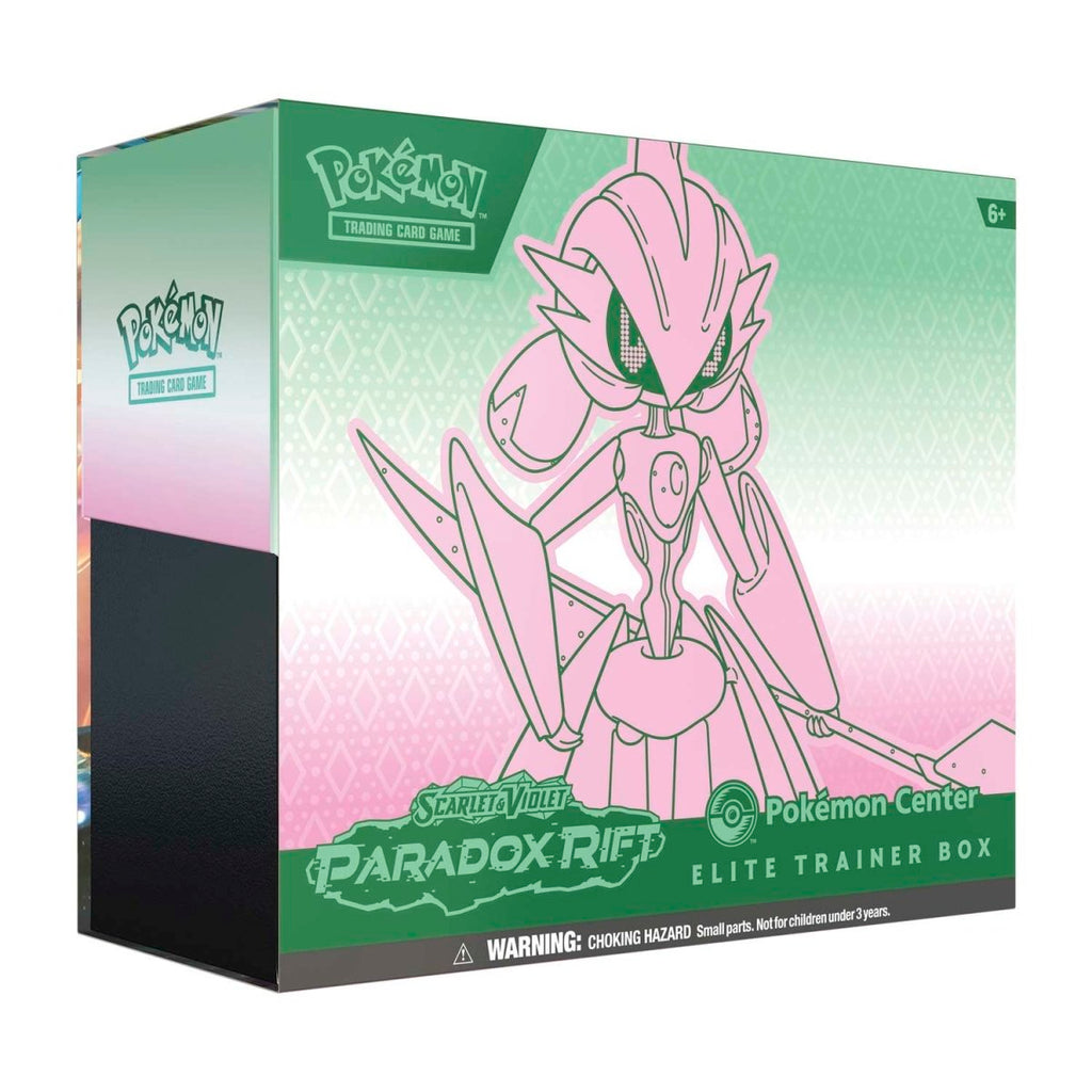 Hot Sale-pokemon-Scarlet & Violet-Paradox Rift Pokémon Center Elite Trainer Box (Iron Valiant)
