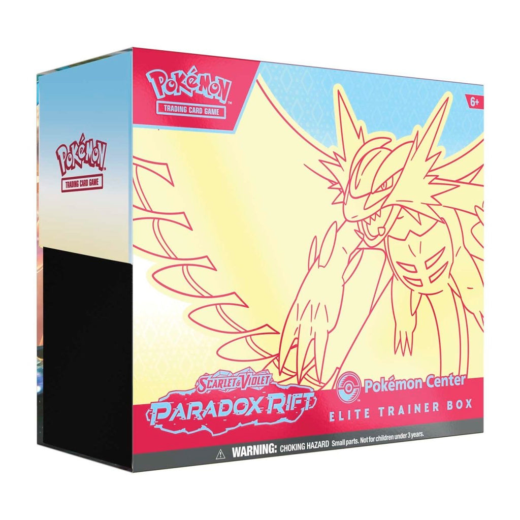 Hot Sale-pokemon-Scarlet & Violet-Paradox Rift  Center Elite Trainer Box (Roaring Moon)