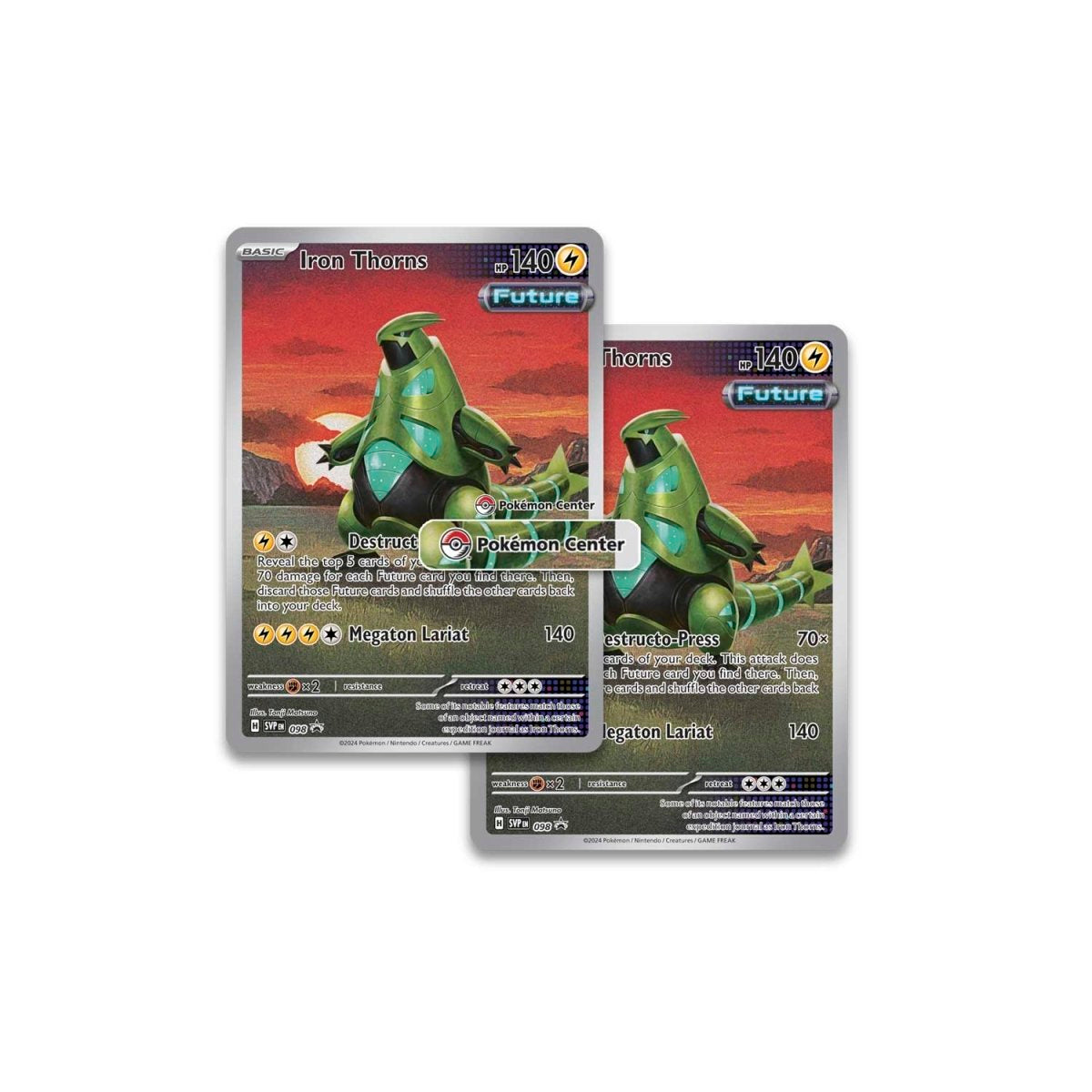 Hot Sale-pokemon-Scarlet & Violet-Temporal Forces  Center Elite Trainer Box (Iron Leaves)