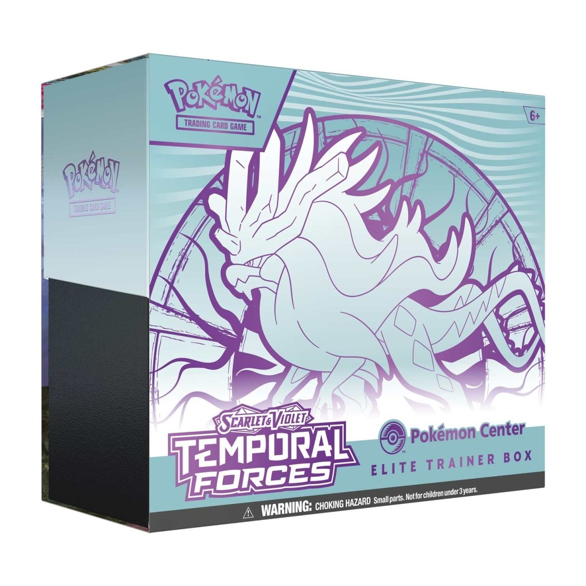 Hot Sale-pokemon-Scarlet & Violet-Temporal Forces  Center Elite Trainer Box (Walking Wake)