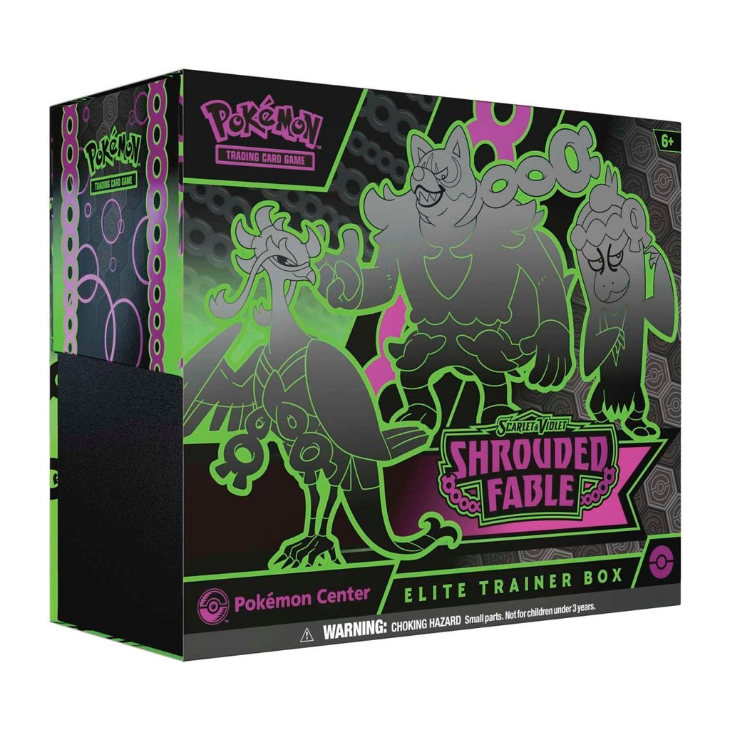 Hot Sale-pokemon-Scarlet & Violet-Shrouded Fable Pokémon Center Elite Trainer Box