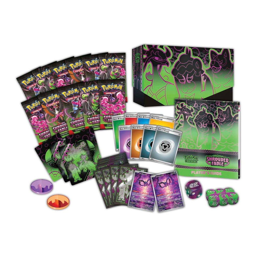 Hot Sale-pokemon-Scarlet & Violet-Shrouded Fable Pokémon Center Elite Trainer Box