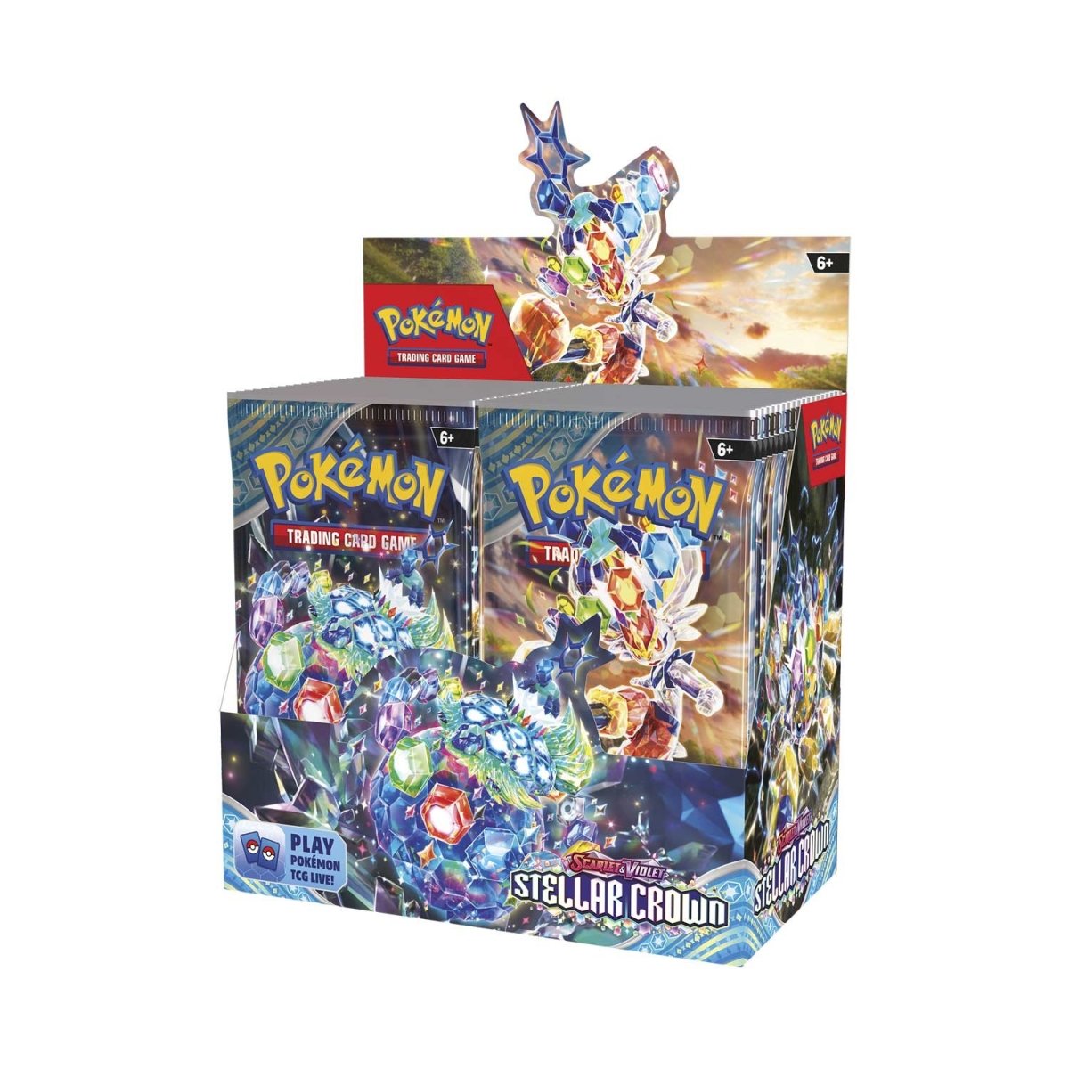 Hot Sale-pokemon-Scarlet & Violet-Stellar Crown Booster Display Box (36 Packs)