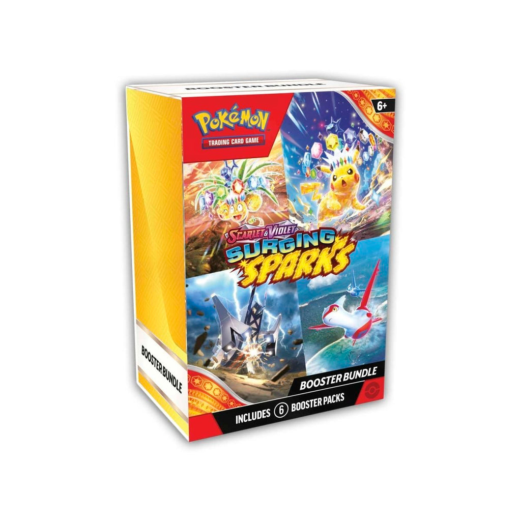 Hot Sale-pokemon-Scarlet & Violet-Surging Sparks Booster Bundle (6 Packs)