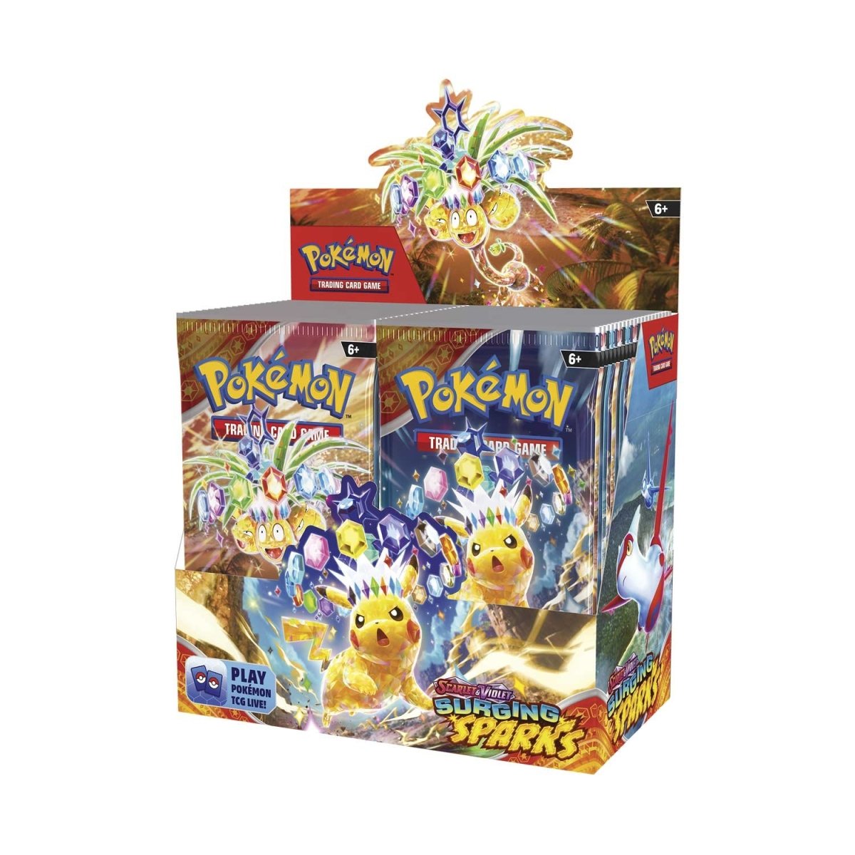 Hot Sale-pokemon-& Violet-Surging Sparks Booster Display Box (36 Packs)