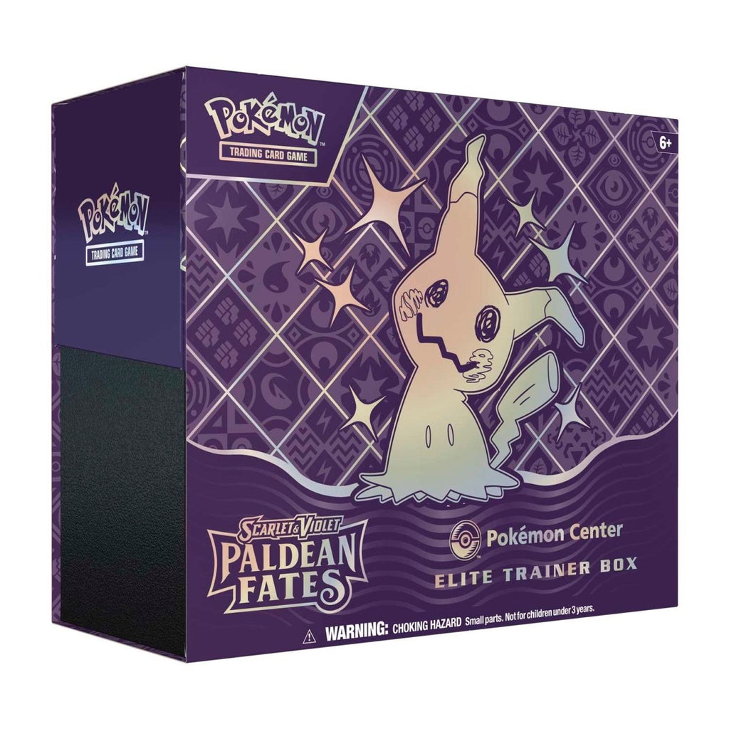 Hot Sale-pokemon-Scarlet & Violet-Paldean Fates Pokémon Center Elite Trainer Box